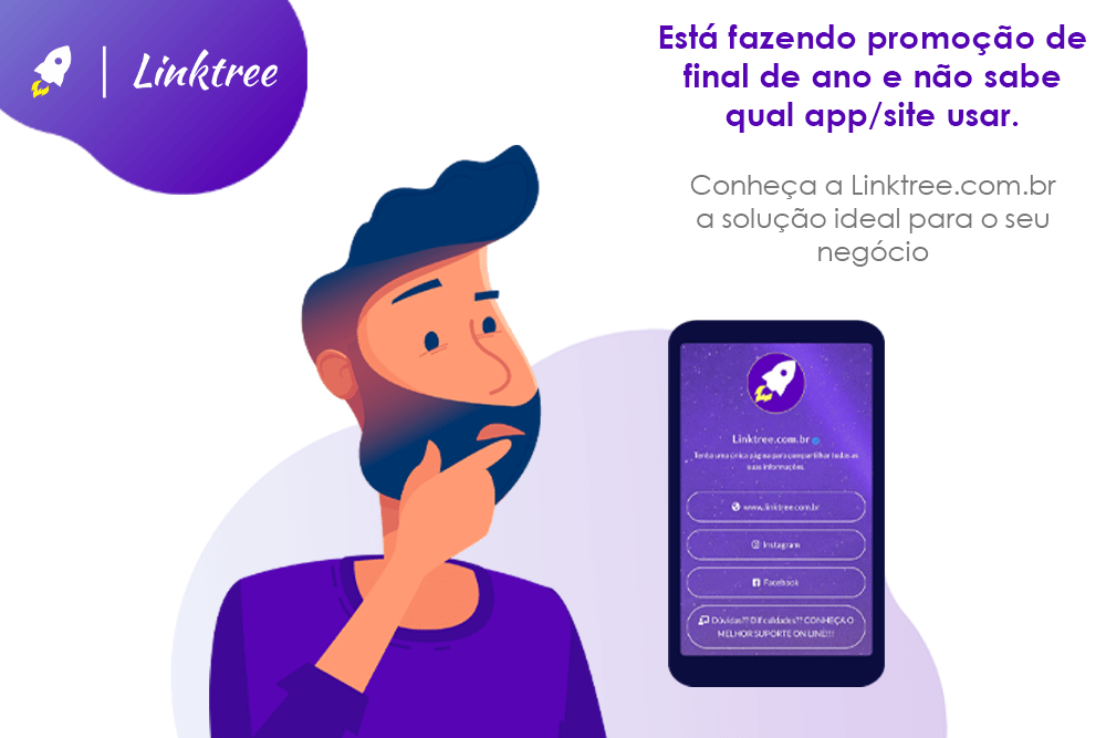 Está fazendo promoção de final de ano e não sabe qual app/site usar? Agende por tempo limitado para seus clientes com o Linktree.com.br