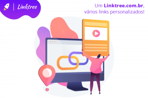 Um Linktree.com.br, vários links personalizados!